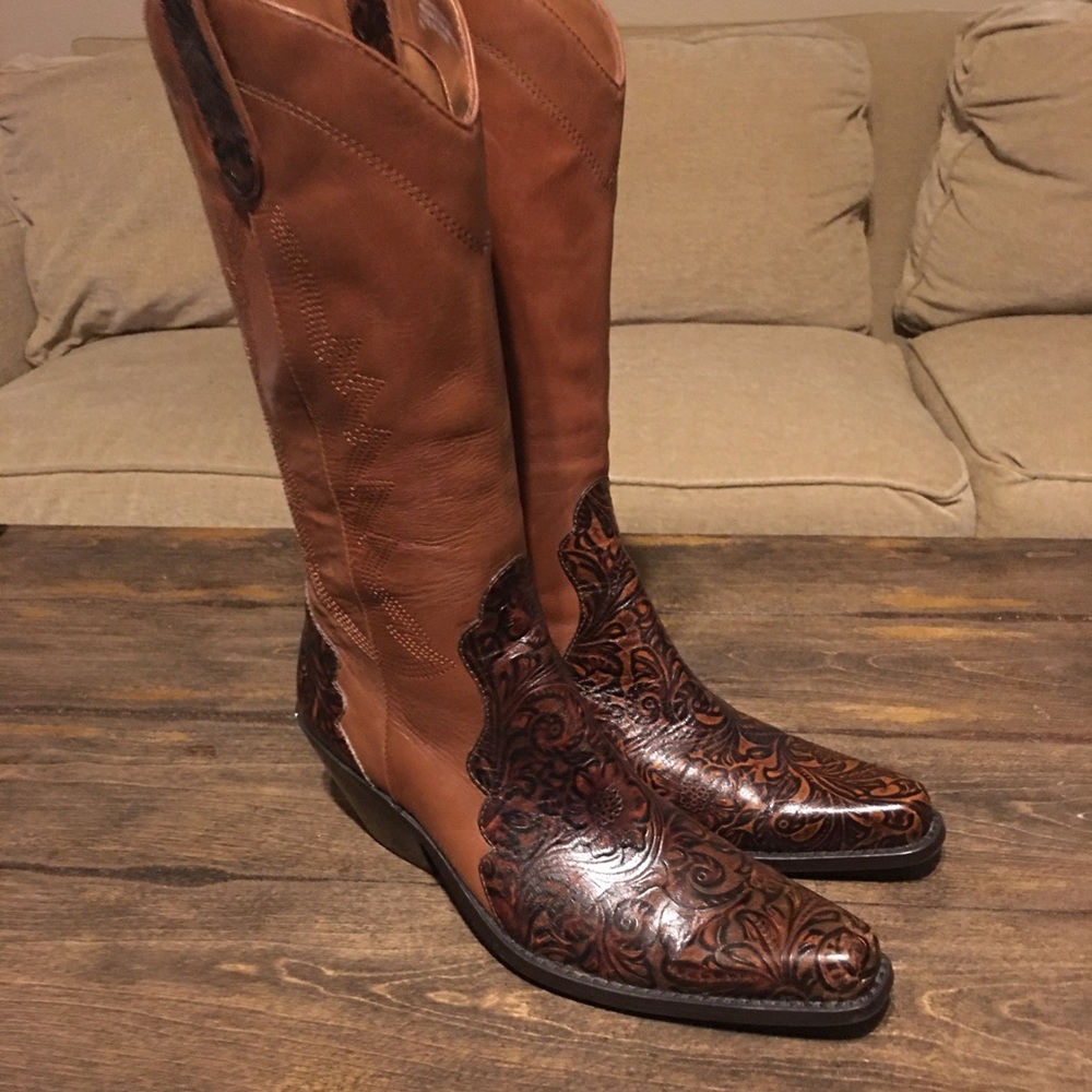 Beautiful leather boots
